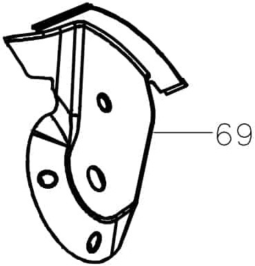 Rasenmäher ACG 53-69 / Keilriemenabdeckung