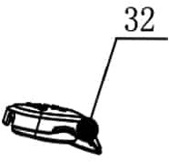 Hogedrukreiniger ACG-2100-165-COMFORT-32 / Deksel zeep fles