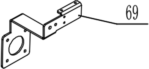 Holzspalter-JJ-DUAL-(16t-069)-Halterung für Sicherheitsplatte